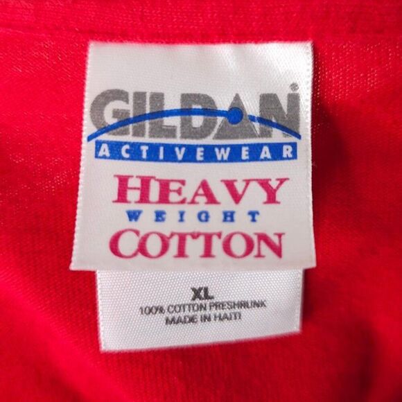 Vintage UNLV Rebels T Shirt Mens Size XL Red Y2K University Of Nevada Las Vegas - Picture 5 of 6